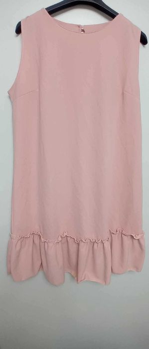 Rochie L/ XL roz pudra