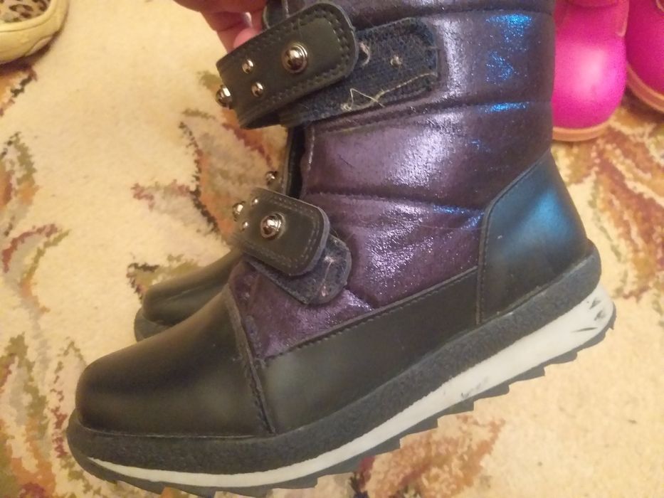 Сапожки теплые европа