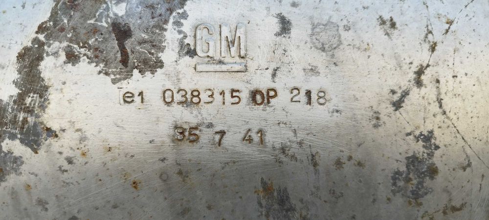 Средно гърне GM за Опел омега