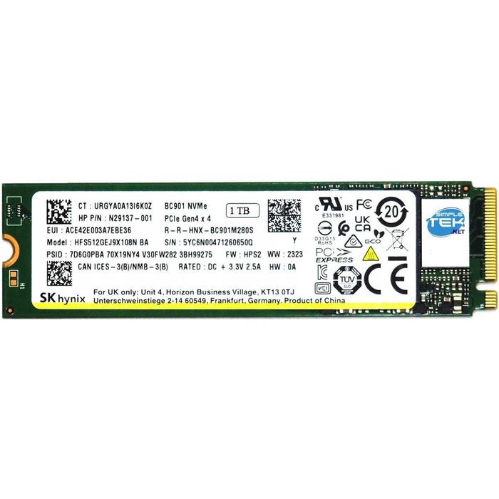 Lot SSD-uri M.2 NVMe 512GB / 1TB – Curățate industrial (Wipe complet / Aștept Oferte)