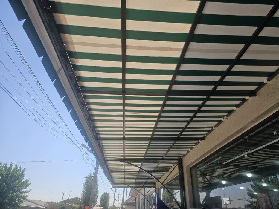 Баннер тент установка