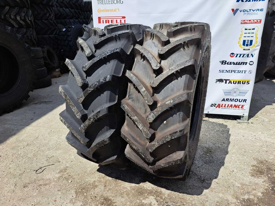 Cauciucuri noi 420/70R24 ASCENSO anvelope radiale tractor fata FIAT