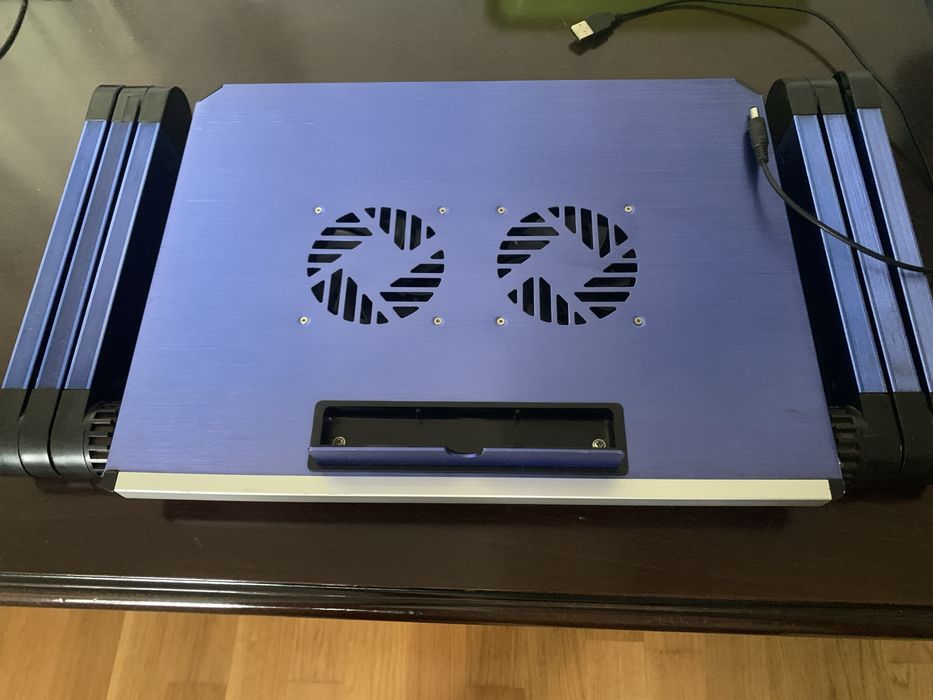 Masuta multifunctionala laptop LAVOLTA -UK  cu 2 coolere din aluminiu