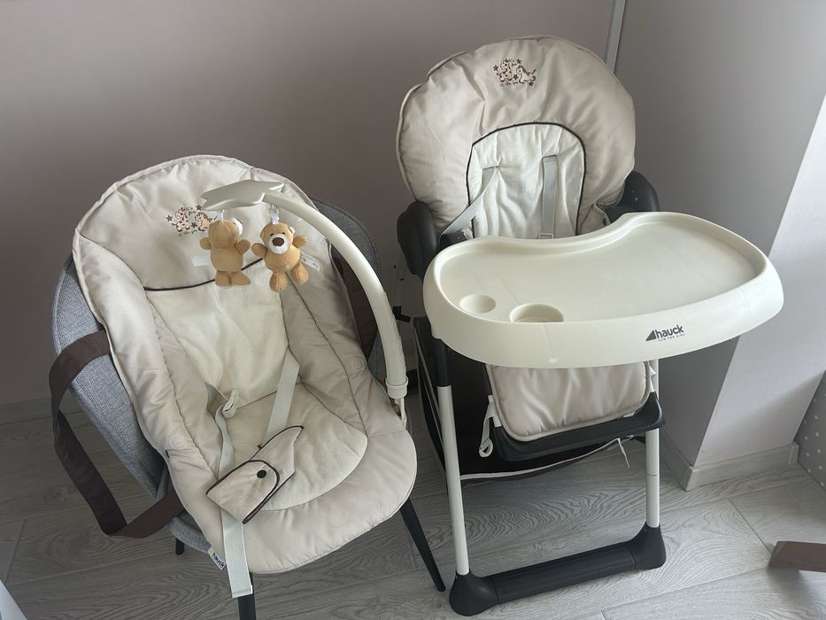 Шезлонг и Стол за хранене Hauck Sit N Relax 2в1