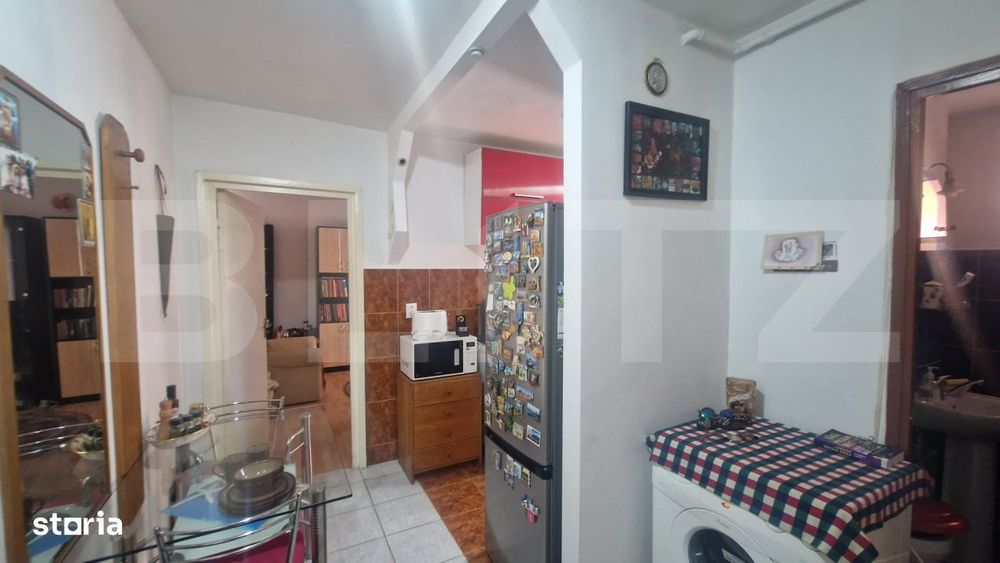 Apartament cu 3 camere Astra, etaj 1, beci, decomandat