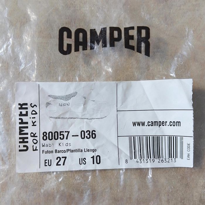 Плажни,детски  обувки Camper