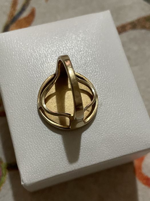 Златен кабала пръстен