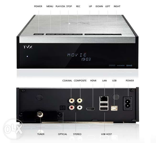 Multimedia Player TVIX HD M-6600A/N + HDD 1TB inclus