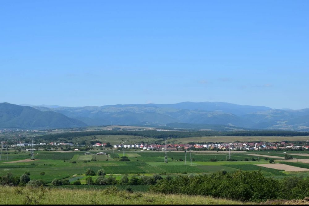 Vand teren Bungard cu autorizatie de constructie