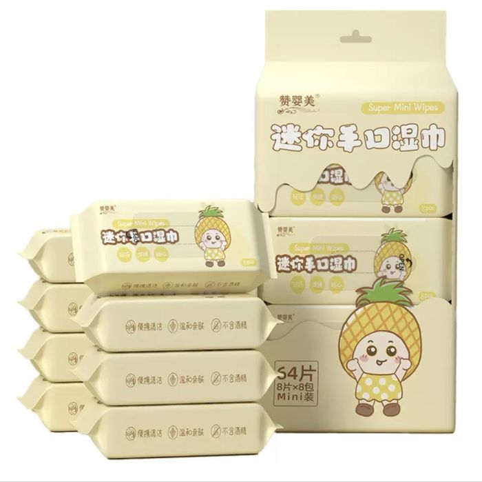 Мини влажные салфетки