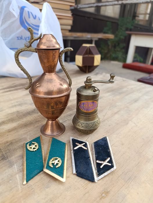 Мельничка латунный винтаж ретро