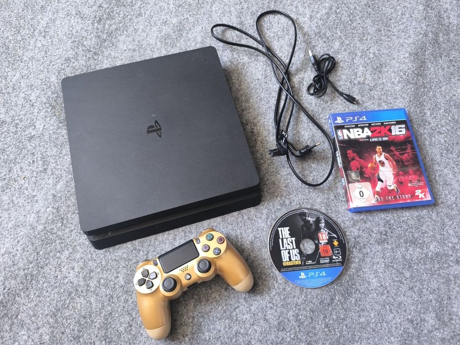 Ps4 Slim cu joc Call of Duty The Last of US si NBA