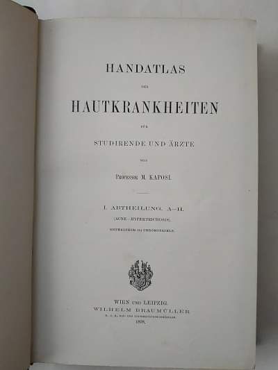 Атлас на кожните заболявания за студенти и лекари - проф. М. Капоси