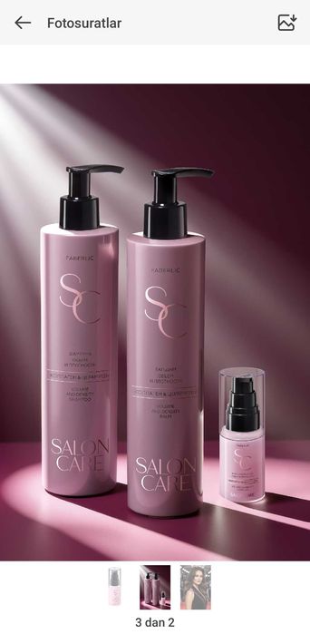 Faberlic kampaniyasi mahsulotlari