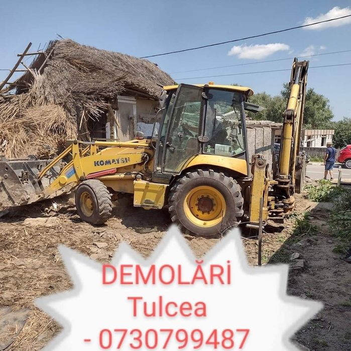 Demolări  - Săpături  - Prestări servicii utilaje