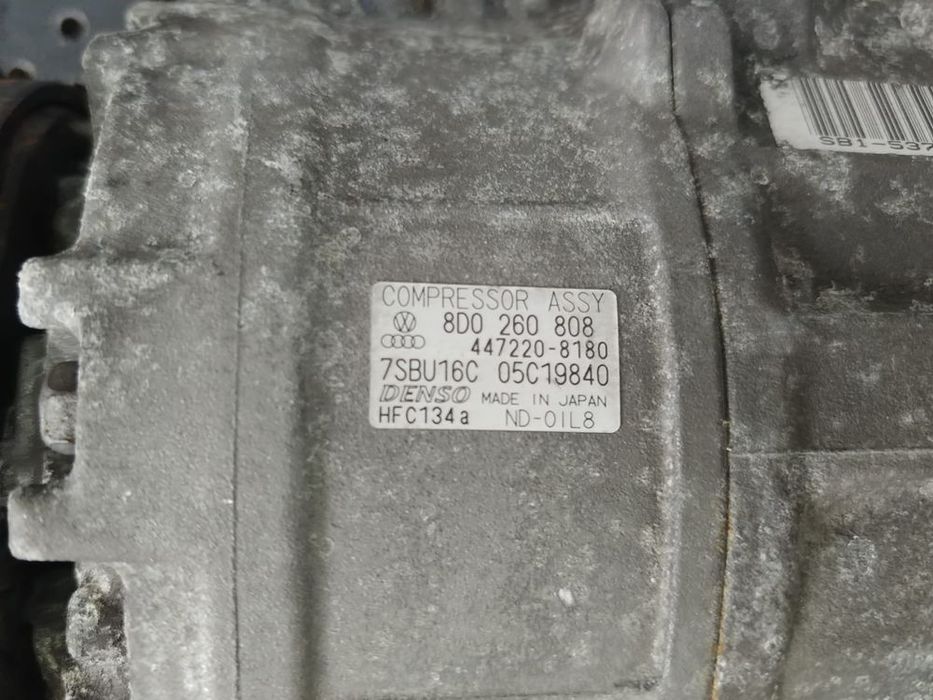 compresor clima ac 1.9 tdi  skoda superb vw passat  b6 8d0260808 447220-8180
