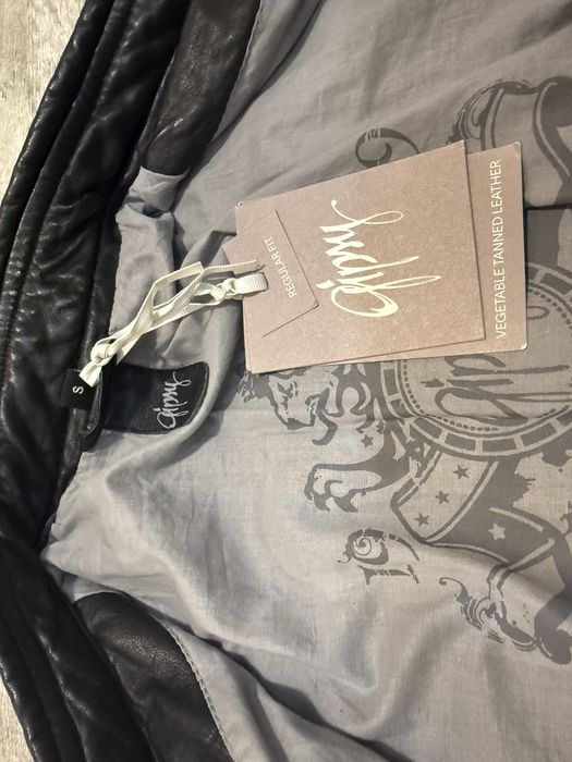 Geacă din piele naturală Gipsy, nouă cu etichetă – mărimea S