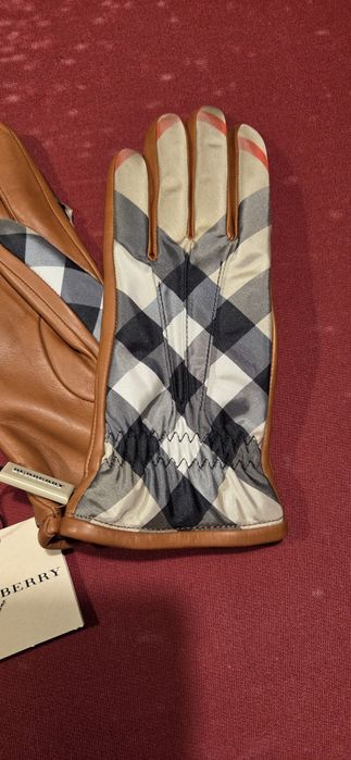 Manusi piele dama Burberry originale femei  noi ideal cadou