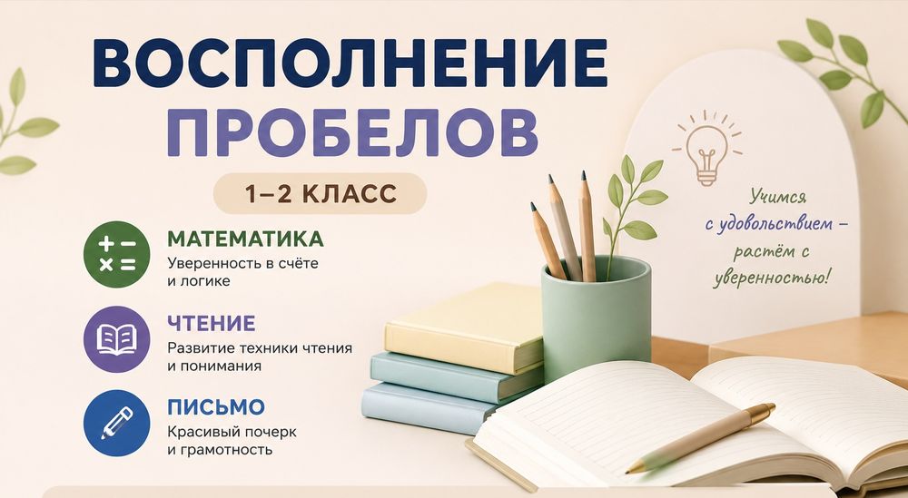 Летний интенсив  для 1-2 классов