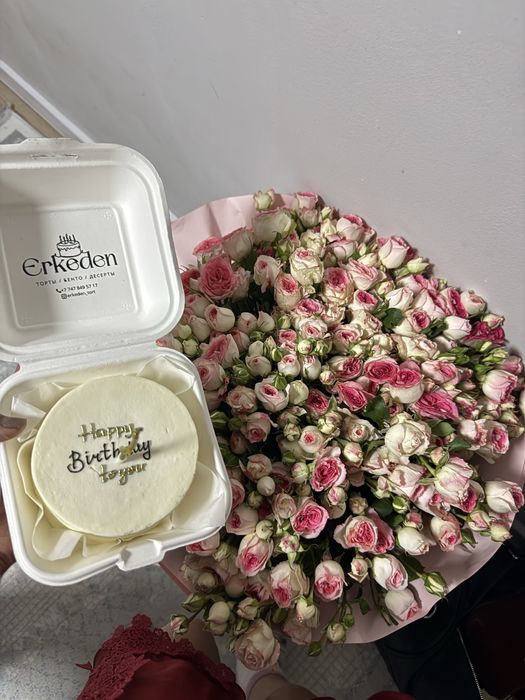 Букет цветы большой