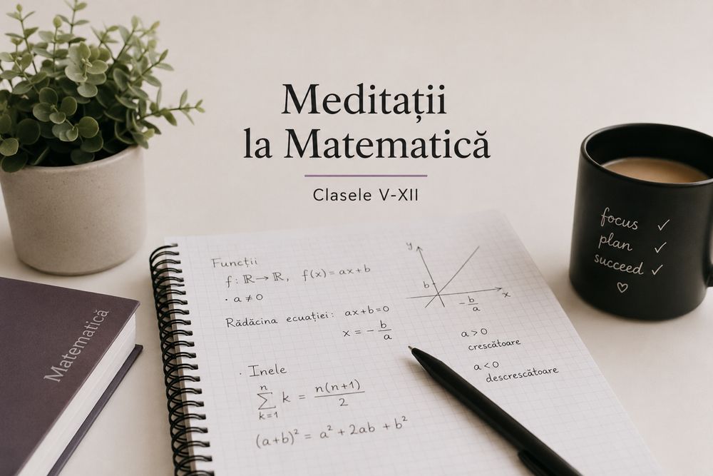 Meditatii Matematica