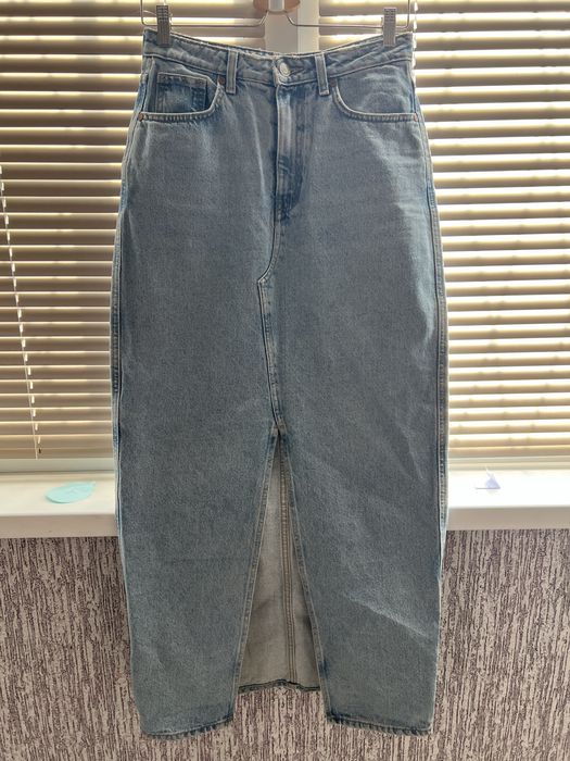 Юбка джинсовая S  mango