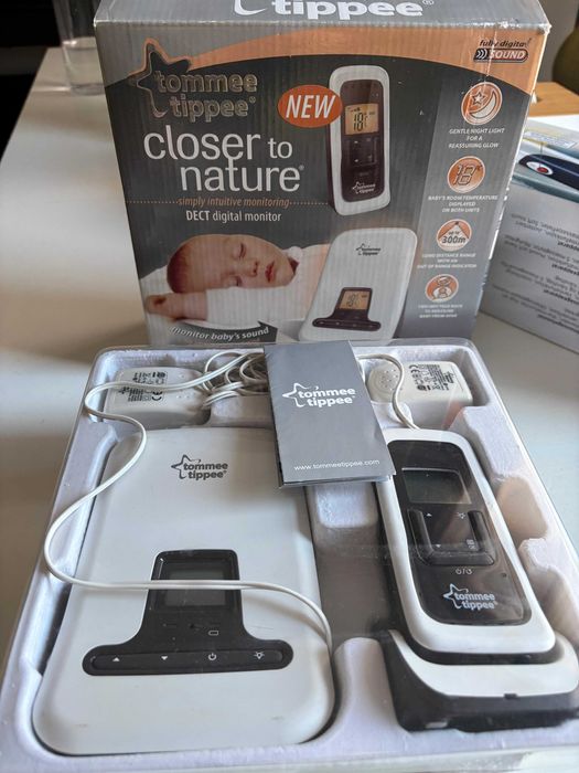 Sistem audio monitorizare bebelusi Tommee Tippee Closer to Nature