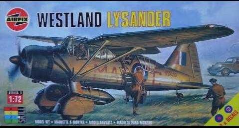 Сборная модель самолета Уэстленд «Лайсандер» (Airfix, 1:72)