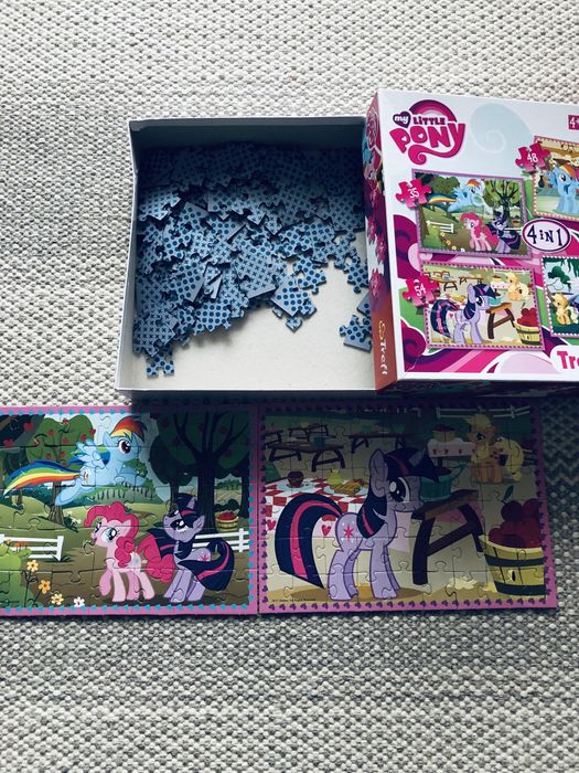 Lot de 2 cutii puzzle/ calitative/ 3 ani+