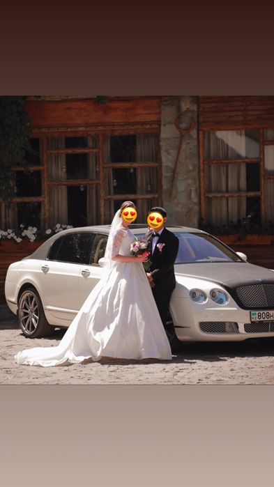 Шикарное свадебное платье