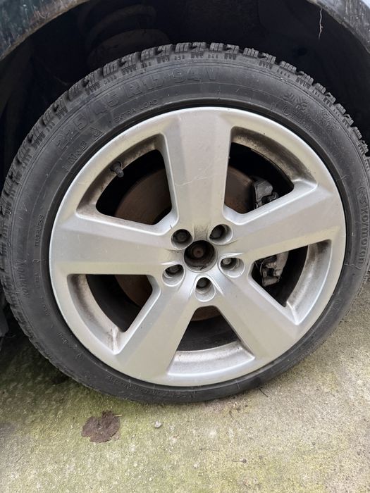 Джанти 17 5х100 с хубави зимни гуми