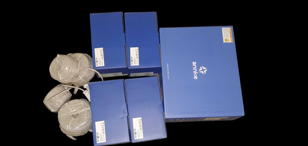 Професионална система за видеонаблюдение ANNKE – 12MP (4 камери + NVR)