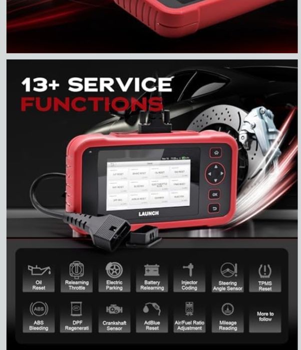 LAUNCH Europe CRP 129 EVO+ OBD2 Dispozitiv de diagnosticare auto Teste