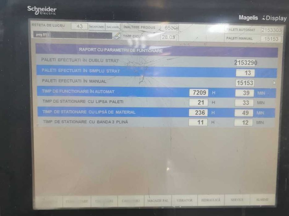 Vând linie completă producție pavaj și borduri vibropresate SYMMTECH S2