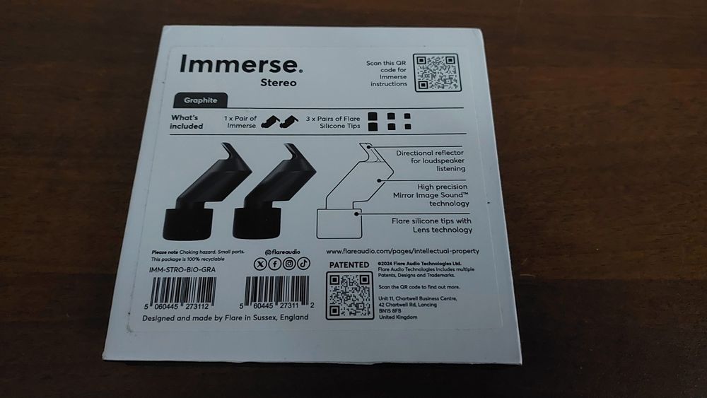 Immerse Flare наушники-вставки