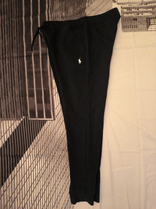 Polo Ralph Lauren Долнище анцуг  Черен Regular Fit М размер