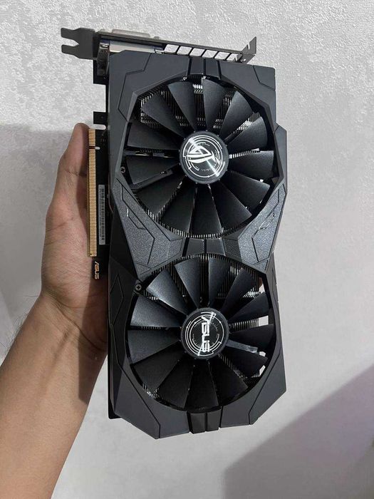Nvidia GTX 1050 видеокарта ASUS ROG STRIX