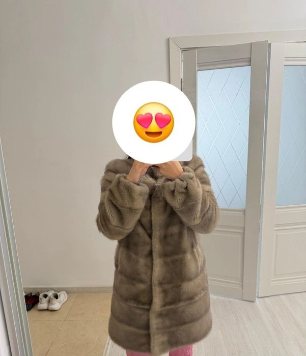 Женский норковая шуба