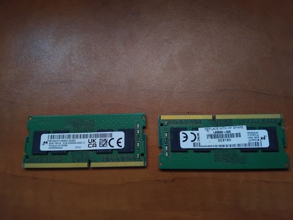 Продавам RAM DDR4 SODIMM 2x8Gb 3200MT/s