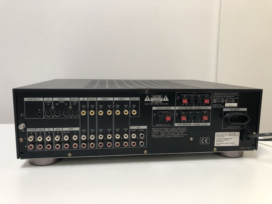 Sony TA AV 590 Japan