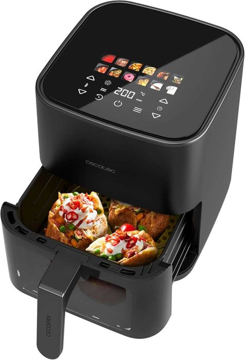 Фритюрник/Air fryer  с горещ въздух Cecotec - 4 л /грил/ 1900W