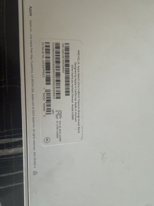 Smartwatch apple watch ultra 2 49mm