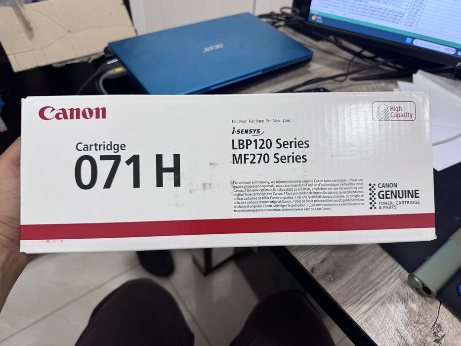 Оригинальный лазерный картридж Canon 071H: 500 000 so’m