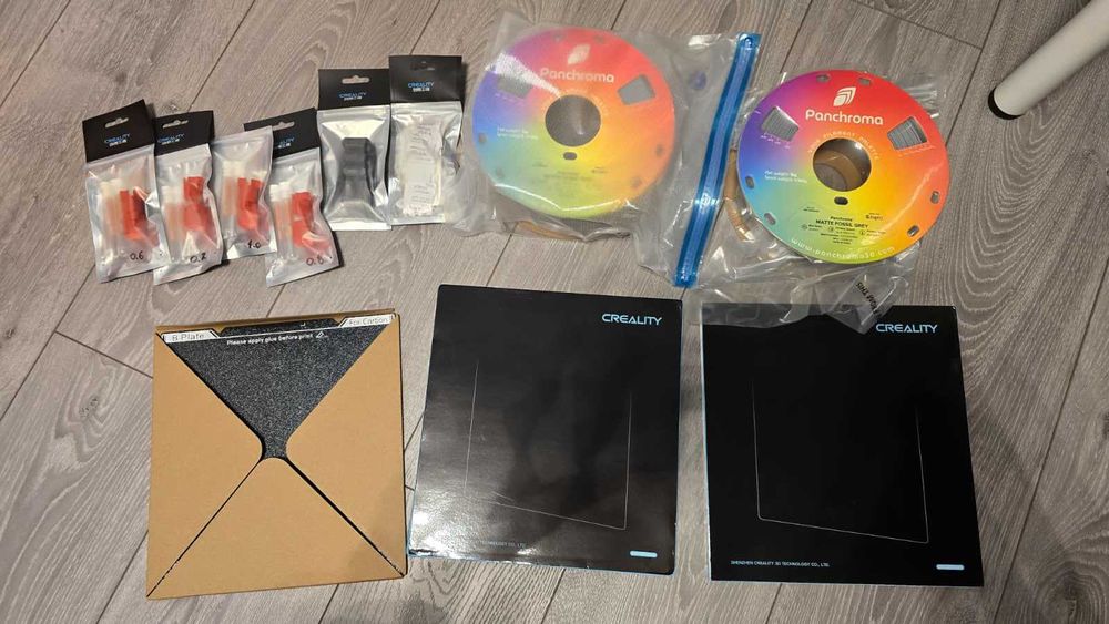 Set: Imprimanta Creality K1C + Uscator Creality Space Pi + Accesorii