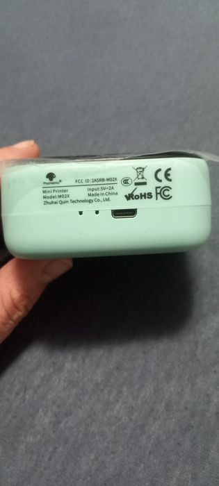 Mini imprimanta termica.