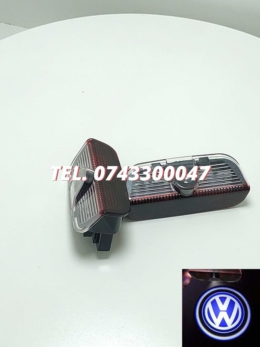 Proiectoare Golf Dedicate Logo Volkswagen Pentru Portiera Passat B6 5