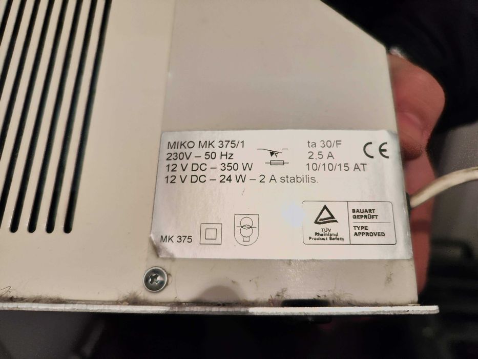 Sursa transformator rulota camper Dometic Miko MK 375