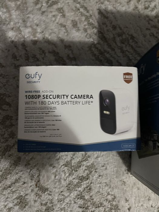 Eufy camera2c si homebase 3 noi deschise pentru proba