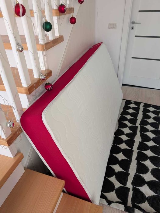 Saltea ortopedica nefolosita 90x180x18 plus 16 covorase scari cadou