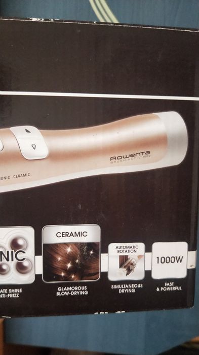 Perie electrică cu aer cald Rotativă Rowenta.